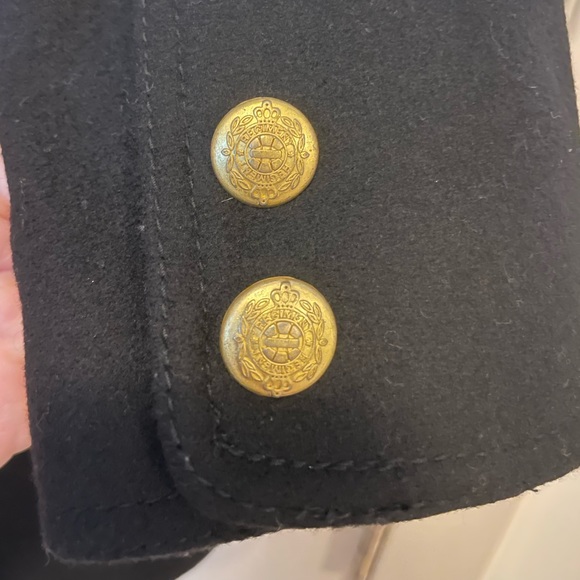 Stunning overcoat- long peplum style - Picture 5 of 6